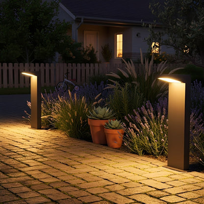 Waterproof Solar Side Standing LED Outdoor Post Lights Pathway Lights
