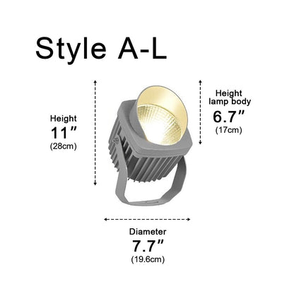 Waterproof Unique Outdoor Spotlight Lighting Tree Light Wall Light