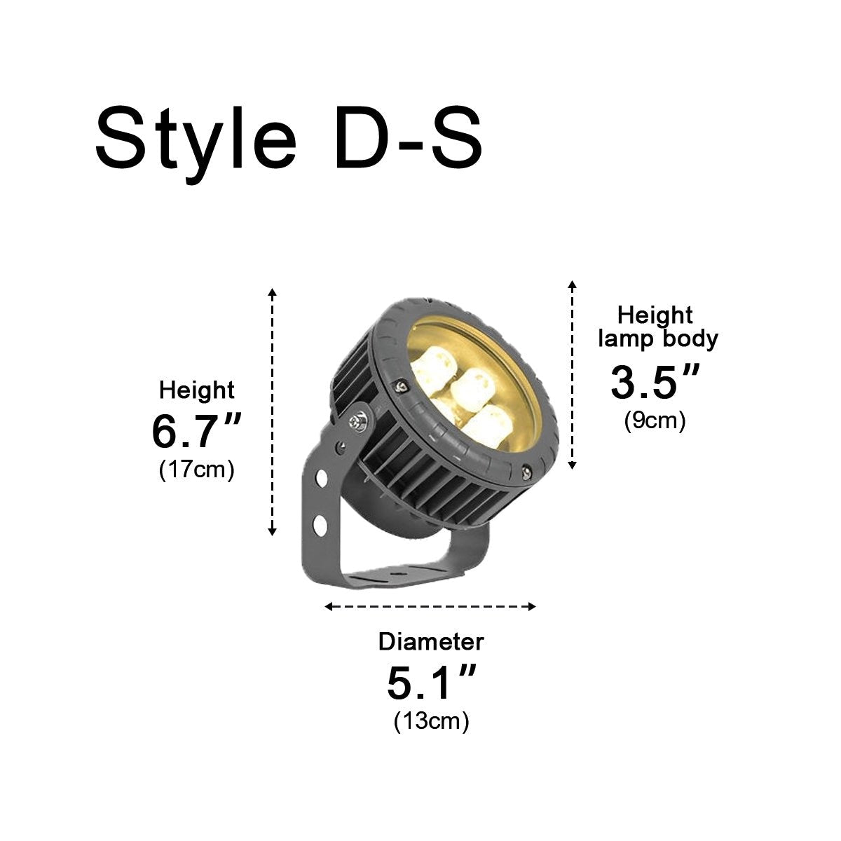 Waterproof Unique Outdoor Spotlight Lighting Tree Light Wall Light