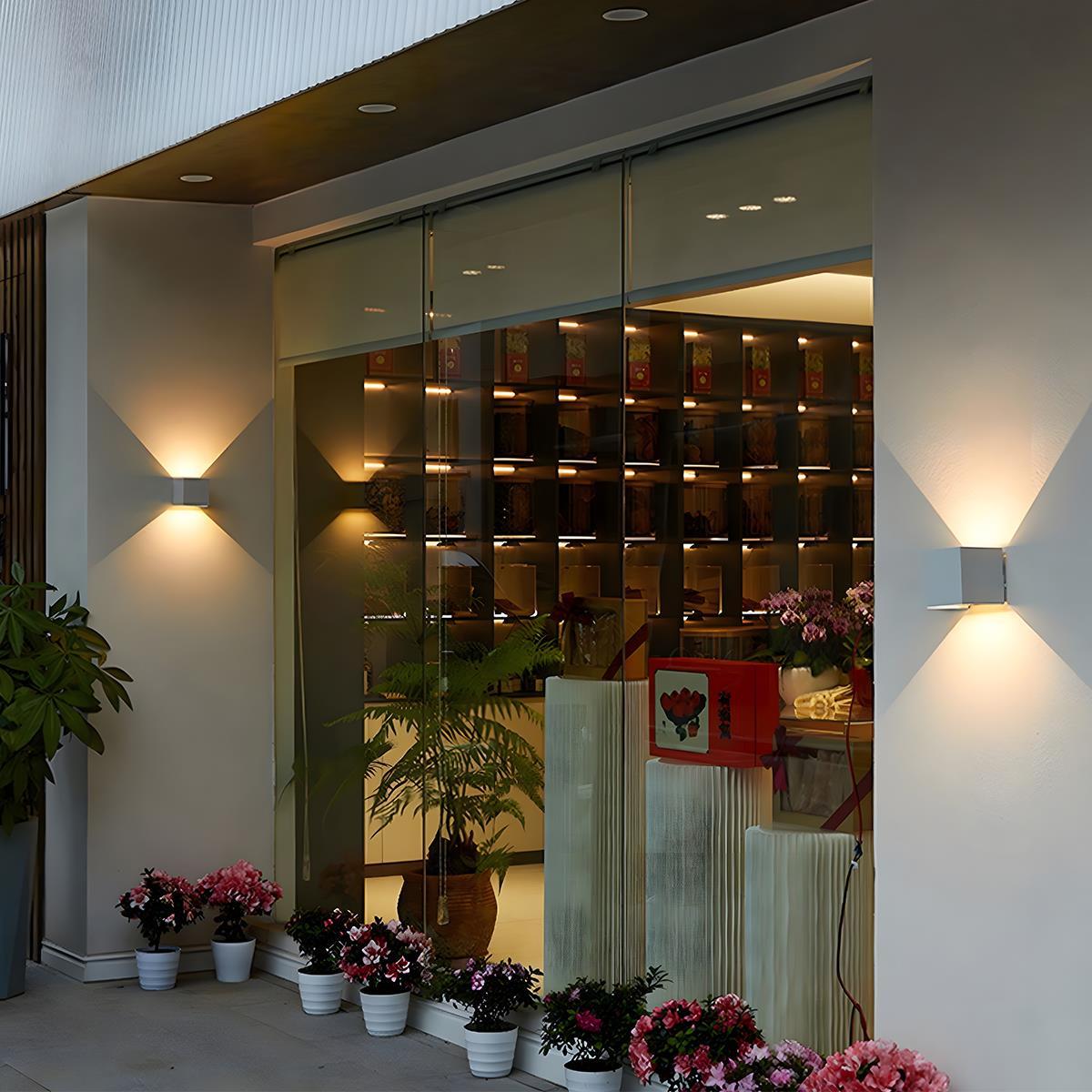 Waterproof Up and Down LED Outdoor Wall Sconces