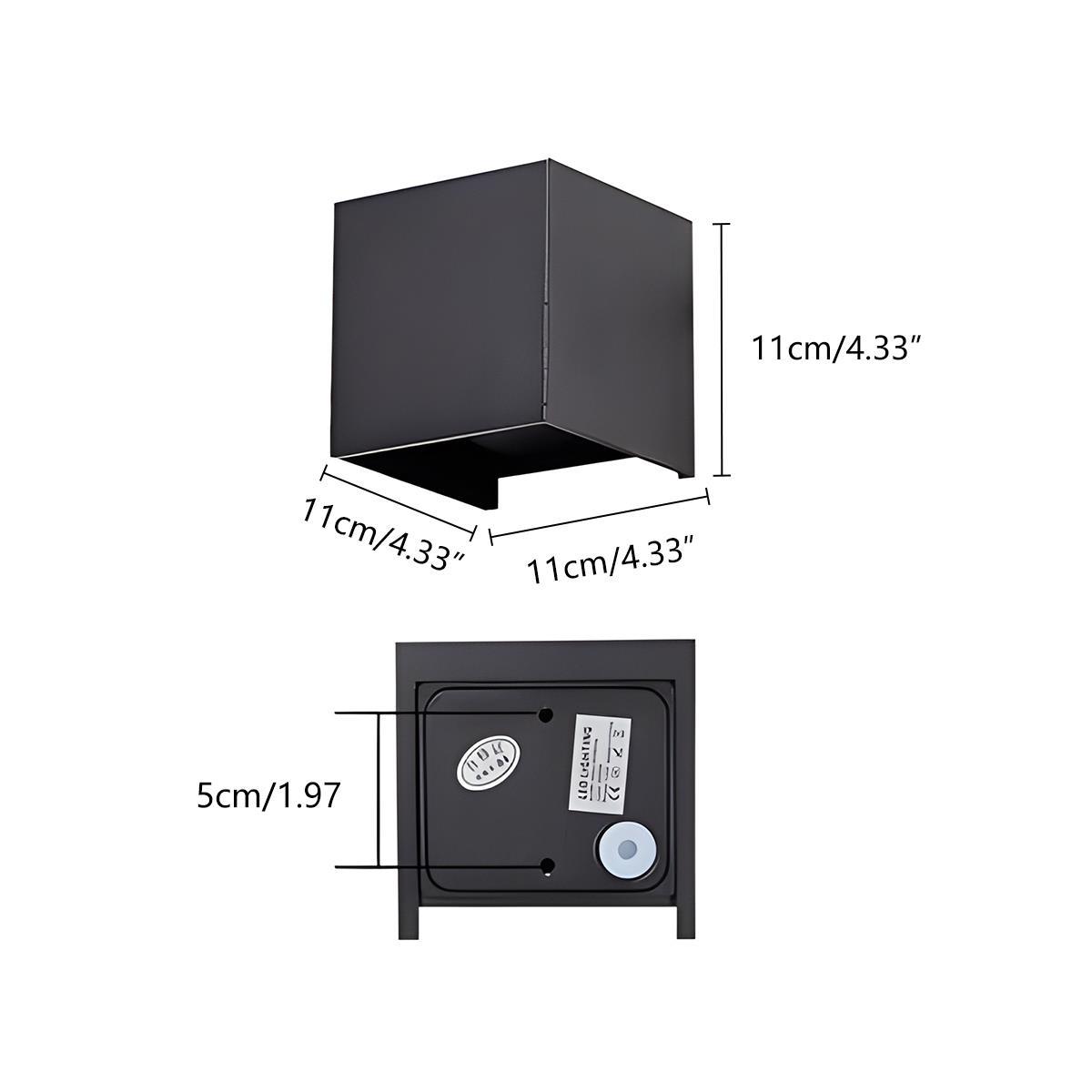 Waterproof Up and Down LED Outdoor Wall Sconces