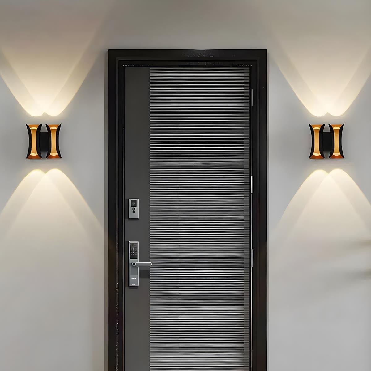 Waterproof Up and Down Lights LED Modern Outdoor Wall Sconce