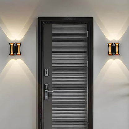 Waterproof Up and Down Lights LED Modern Outdoor Wall Sconce