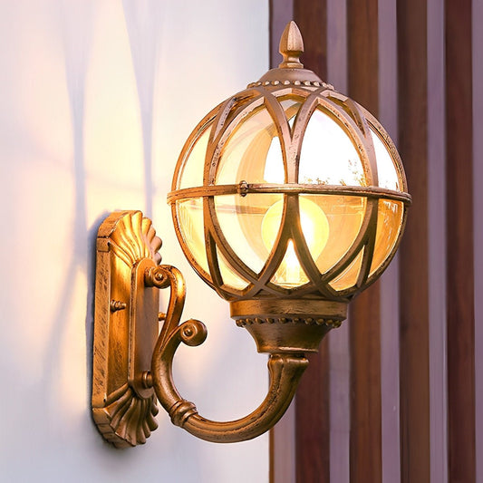 Waterproof Vintage Bird's Nest Outdoor Wall Lights Lantern