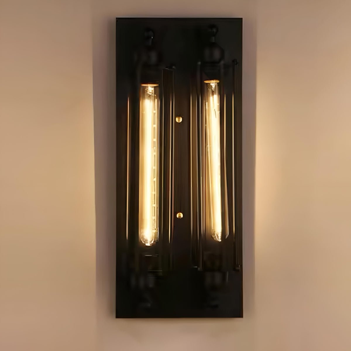 Vintage Industrial Iron Art LED Wall Sconces