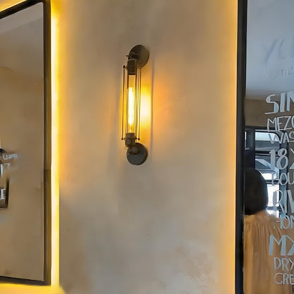 Vintage Industrial Iron LED Wall Sconces