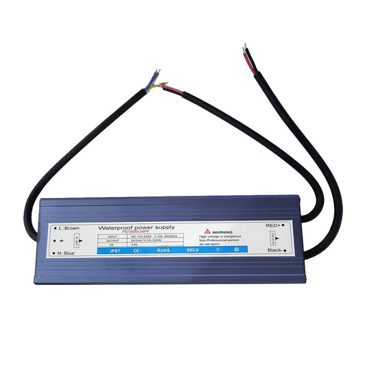 Waterproof Voltage Power Transformer AC 110V to DC24V 12.5A 300W